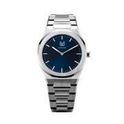 MAKYDO Classy Blue Men's Watch – 40mm Front View