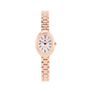 Noor Eos rose gold 27mm oval women’s dress watch with sapphire crystal