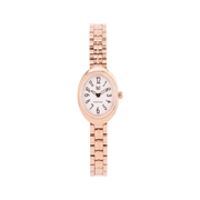 Noor Aurora gold 27mm oval women’s dress watch
