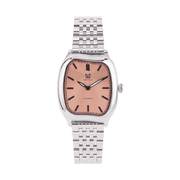 salmon dial automatic watch 37mm ultra slim 8.6mm CONTOUR SIENNA MAKYDO