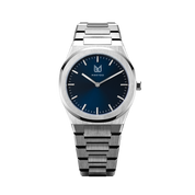 MAKYDO Classy Blue Men's Watch – 40mm Front View