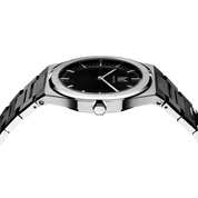 Black Sunburst Dial Close-Up – MAKYDO Quartz Watch