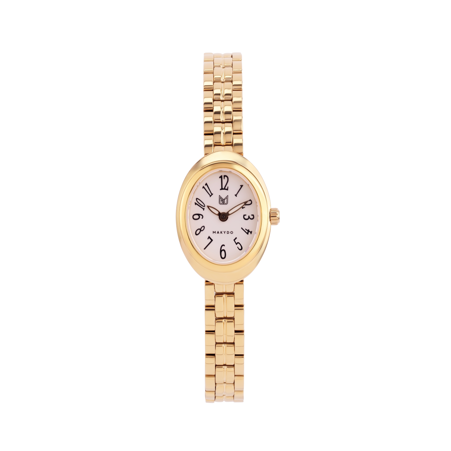 Noor Solis silver 27mm oval women’s dress watch