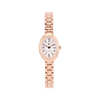 Noor Aurora gold 27mm oval women’s dress watch