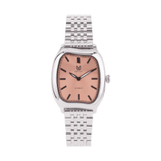 salmon dial automatic watch 37mm ultra slim 8.6mm CONTOUR SIENNA MAKYDO