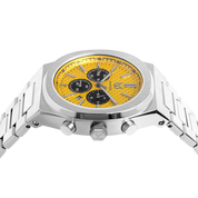Enjoy the elegance of humble white in the form of dazzling Yellow dial Watches from our thrilling and bold Chronograph men's watch collection crafted with casual and sporty features