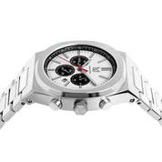 Enjoy the elegance of humble white in the form of dazzling White Dial Watches from our thrilling and bold Chronograph men's watch collection crafted with casual and sporty features