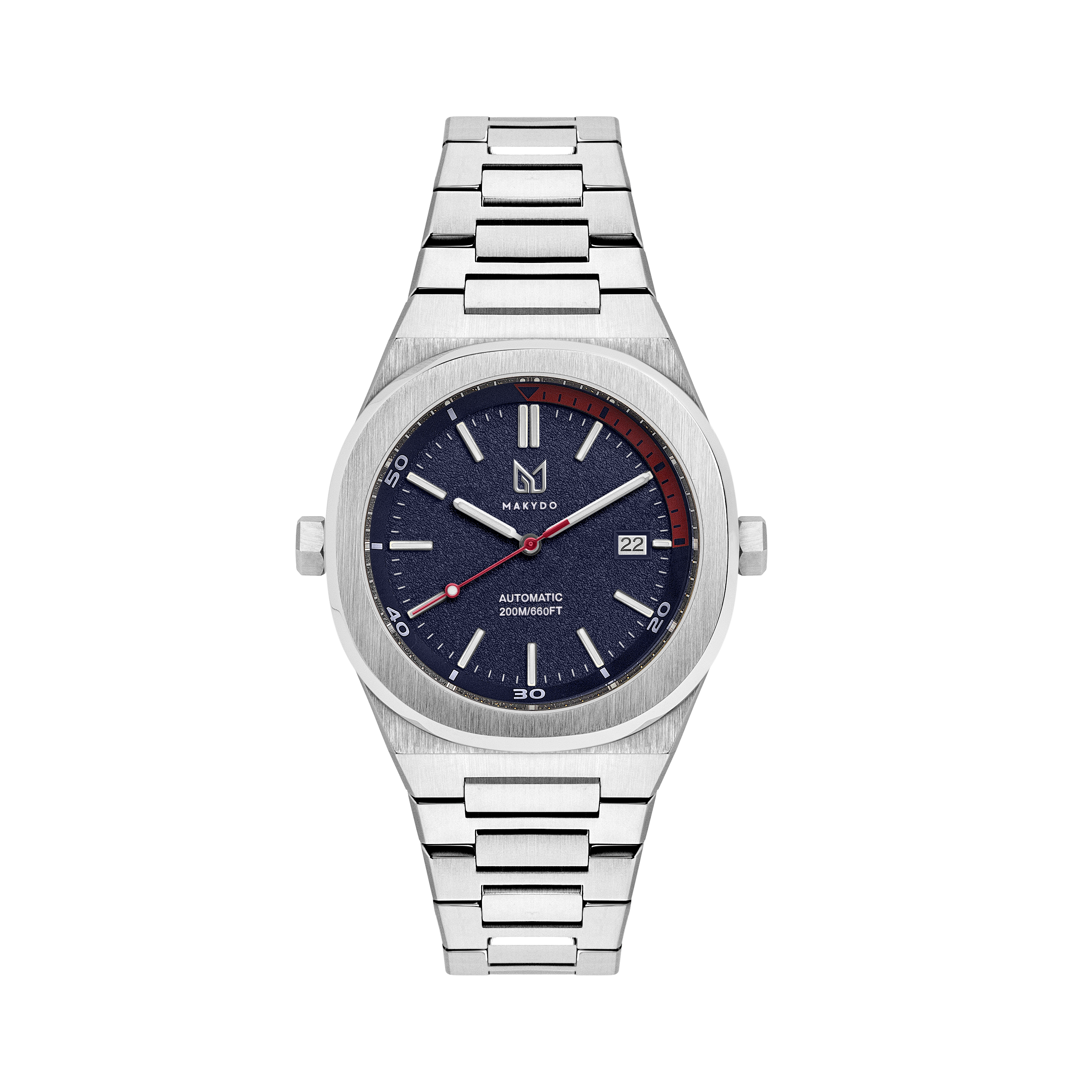 Captivate people's attention with our alluring Blue Dial Watches, one of the finest pieces from adventurous and refreshing Diver collection of men's Watches from Makydo.