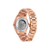 Crafted for both style and functionality, Rose Gold sophistication with every glance on a Black Dial Watch, one of the finest pieces from adventurous and refreshing Diver collection of men's Watches from Makydo