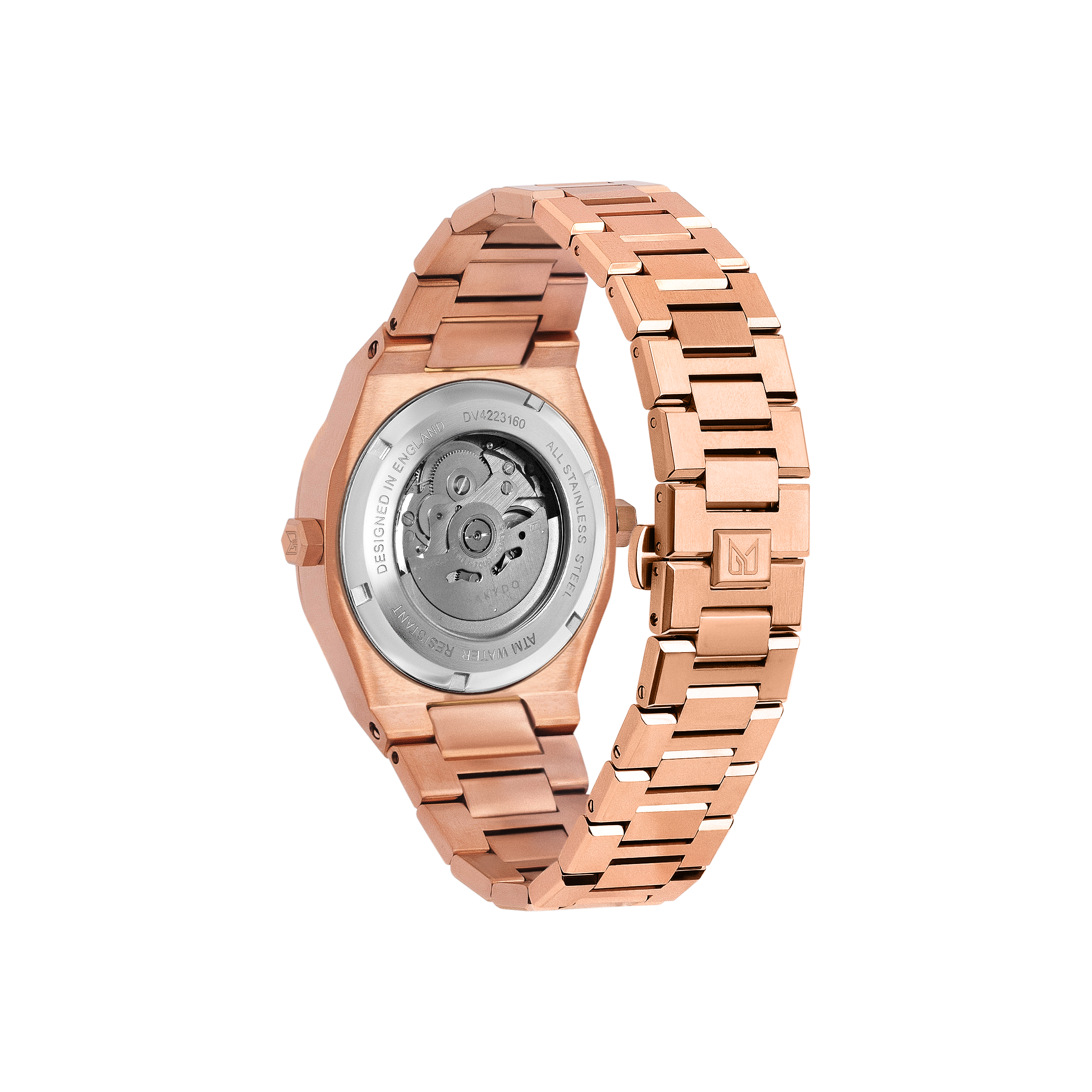 Crafted for both style and functionality, Rose Gold sophistication with every glance on a Black Dial Watch, one of the finest pieces from adventurous and refreshing Diver collection of men's Watches from Makydo