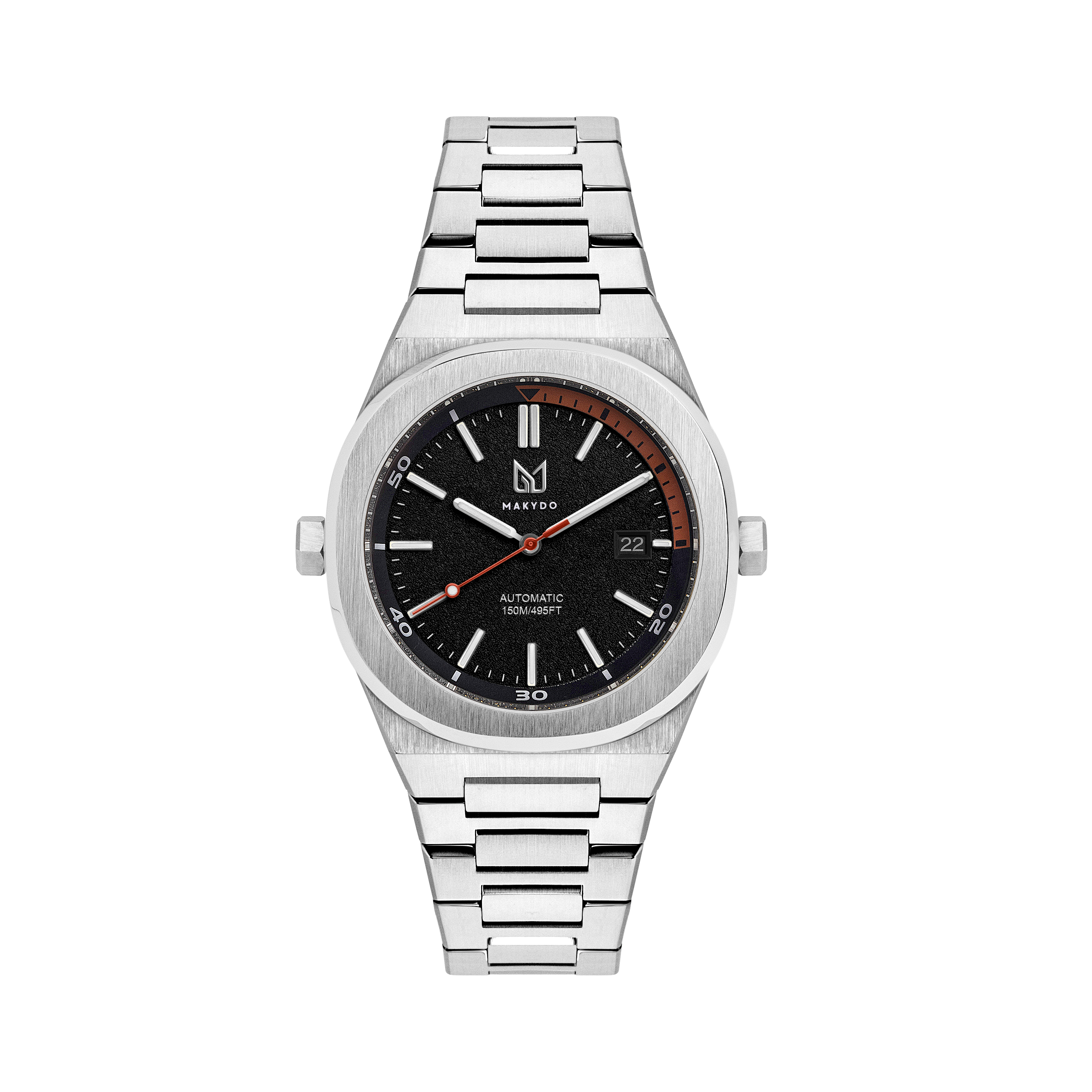 Enfold the power of black with our Black Dial Watches, one of the finest pieces from adventurous and refreshing Diver collection of Unisex Watches from Makydo.