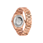 Crafted for both style and functionality, Rose Gold sophistication with every glance on a Black Dial Watch, one of the finest pieces from adventurous and refreshing Diver collection of Unisex Watches from Makydo. Perfect for underwater adventures, this timepiece offers exceptional performance and a bold look. Dive deeper with confidence and flair!