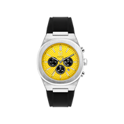 Enjoy the elegance of humble white in the form of dazzling Yellow dial Watches from our thrilling and bold Chronograph men's watch collection crafted with casual and sporty features