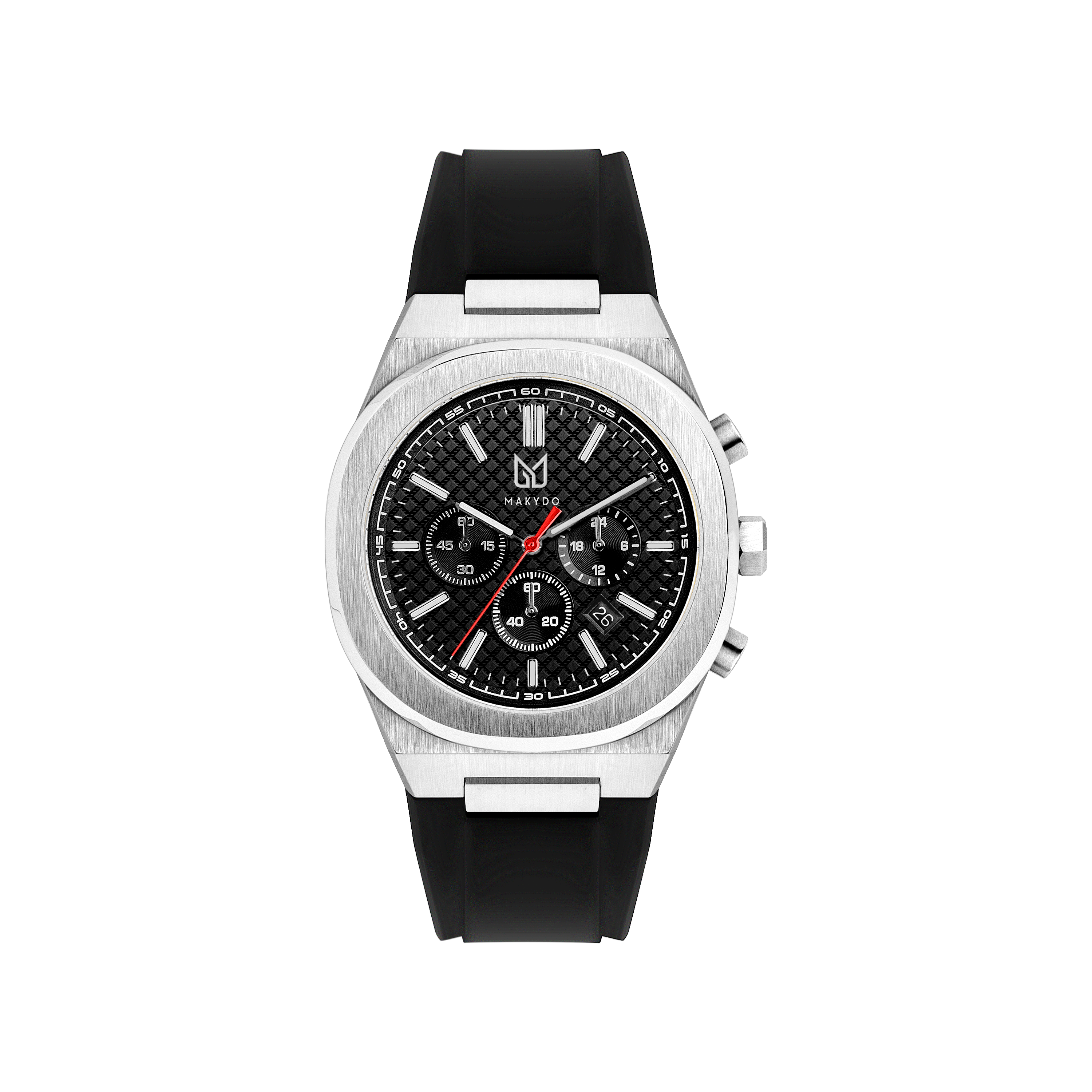 Enfold the power of black with our Black Dial Watches , one of the finest pieces from the thrilling and racing inspired chronograph collection of men's Watches from Makydo.