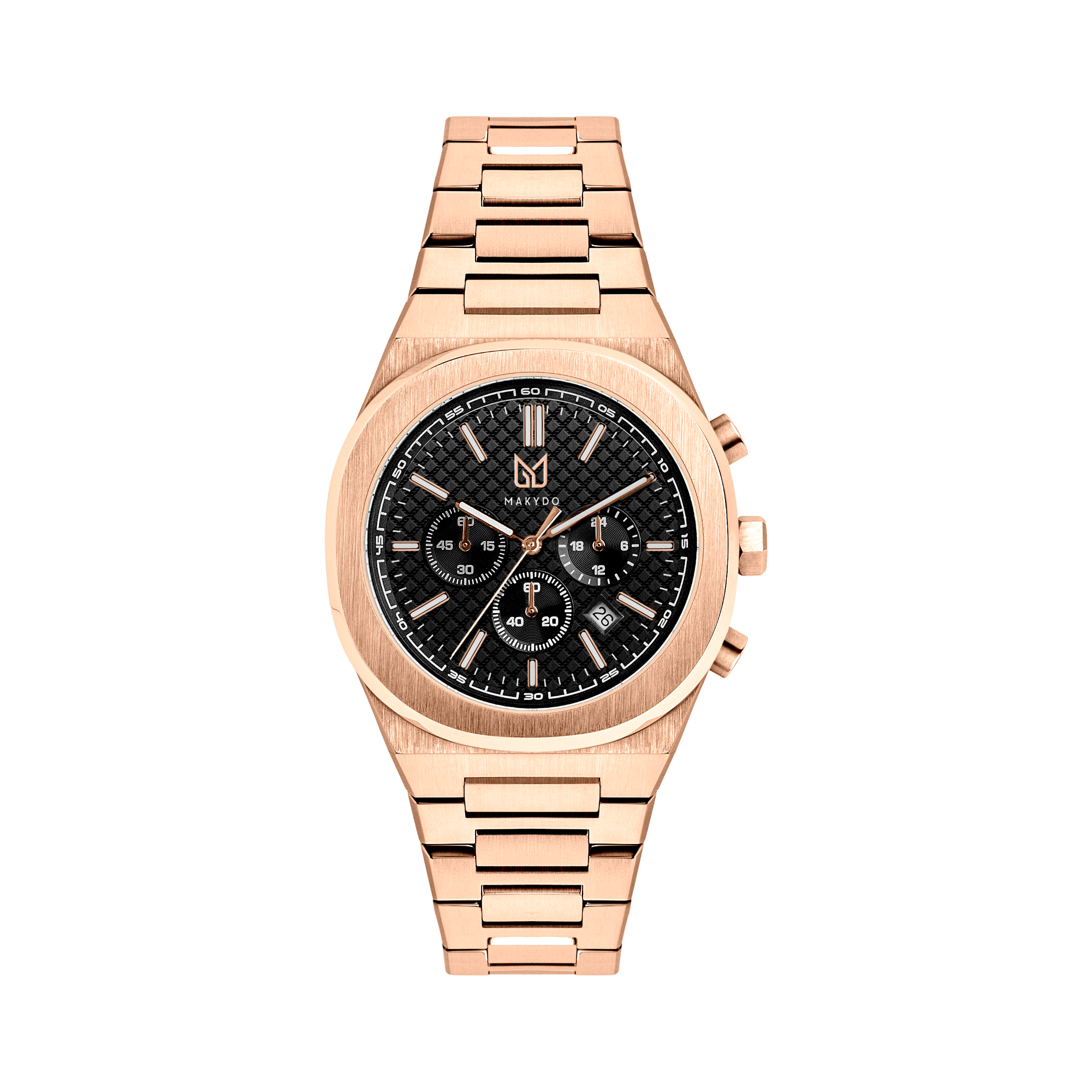 Enfold the power of black with our Black Dial Watches , one of the finest pieces from the thrilling and racing inspired chronograph collection of men's Watches from Makydo.