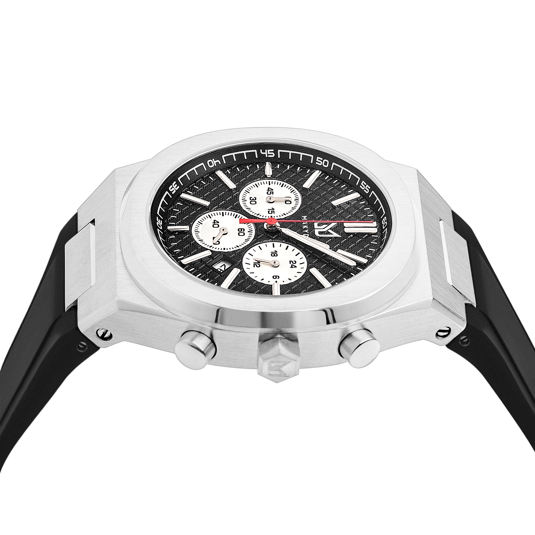 Enfold the power of black with our Black Dial Watches , one of the finest pieces from the thrilling and racing inspired chronograph collection of men's Watches from Makydo.