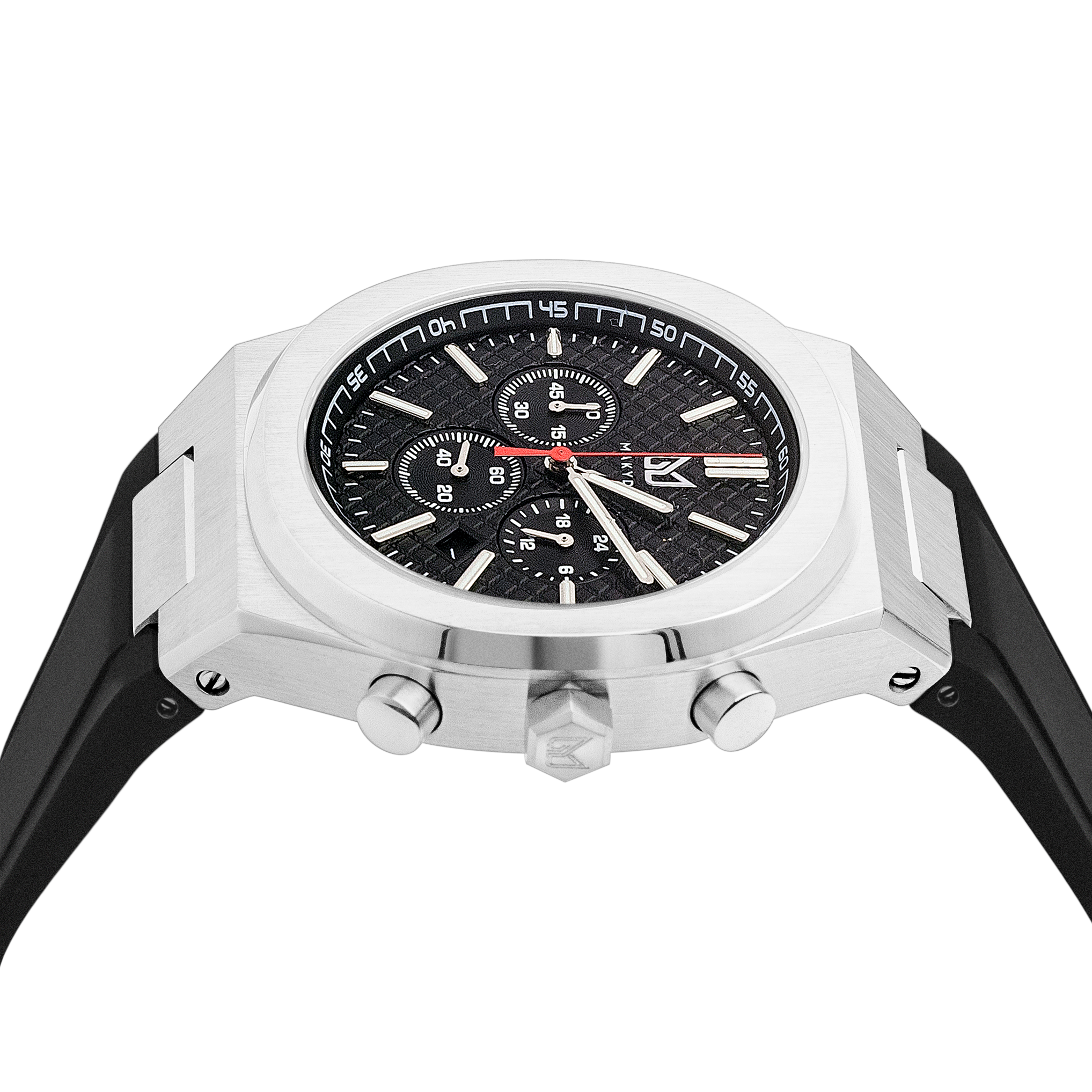 Enfold the power of black with our Black Dial Watches , one of the finest pieces from the thrilling and racing inspired chronograph collection of men's Watches from Makydo.