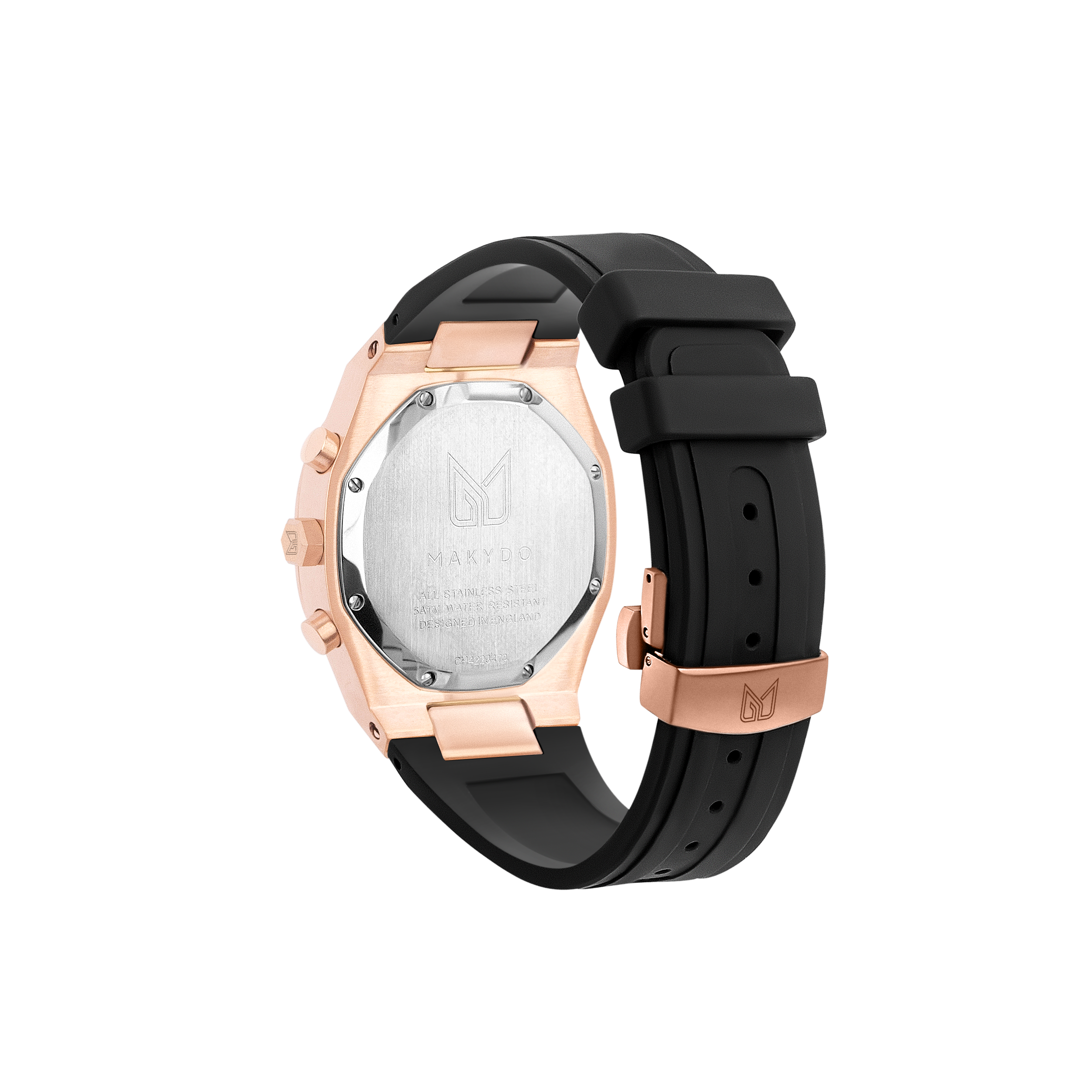 Enfold the power of black with our Black Dial Watches , one of the finest pieces from the thrilling and racing inspired chronograph collection of men's Watches from Makydo.