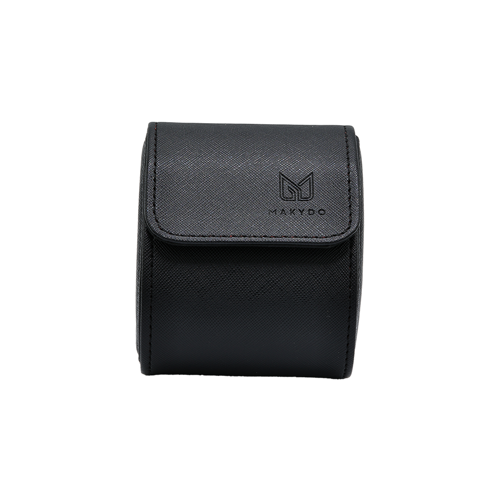 MAKYDO Travel Case. Made of durable PU material, it provides reliable protection for your timepieces