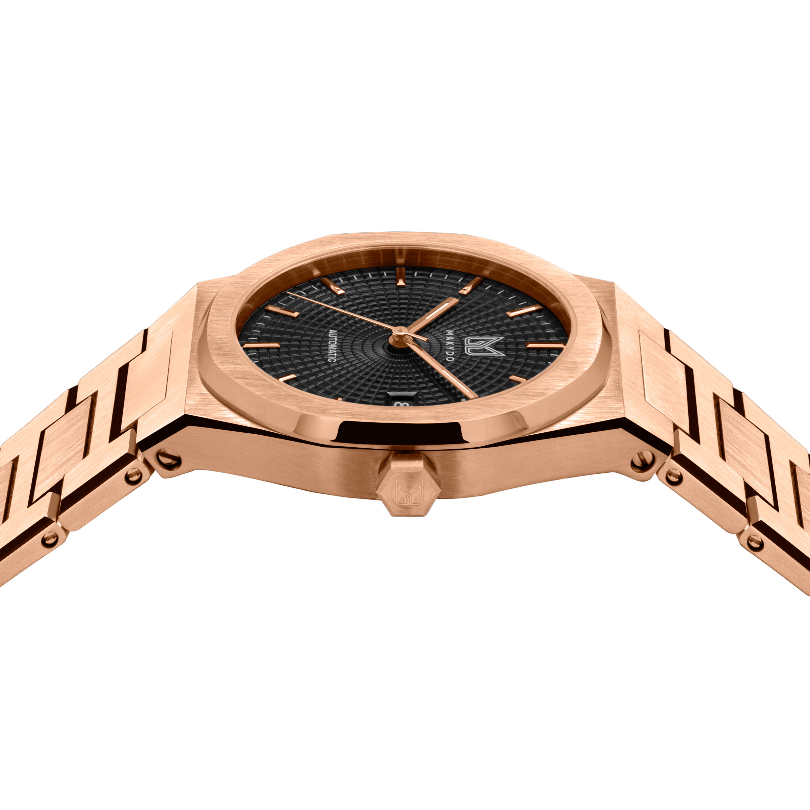 Rose gold to black 2025