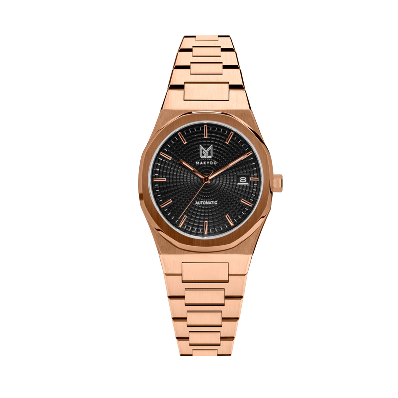 Rose Gold Black Mosaic 38