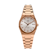 The captivating allure of Makydo Pearl White Mosaic automatic unisex watch with a mosaic-style symmetrical design, this enchanting dial effortlessly radiate from the centre, with the brightest gleaming at its heart. The brilliant, highly transparent sapphire crystal with anti-reflective coating expose the sophisticated silver baton hands with BGW9 Lume. The flawless symmetry of the 316L Stainless Steel integrated bracelet complimented with a 9mm of slim case powered by a sturdy Japan Miyota 9015 movement.