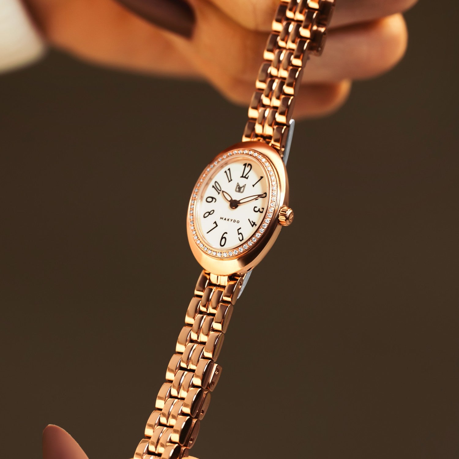 Noor Rose gold watch